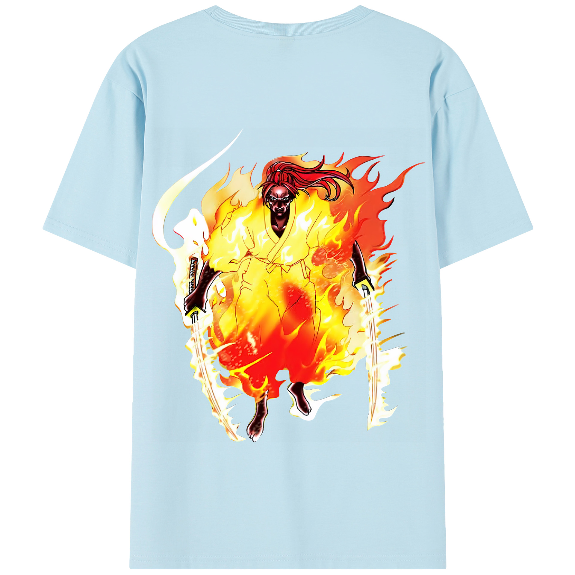 （画像用） 遊☆戯☆王 Yu-Gi-Oh! 綿100％半袖Tシャツ（背面プリント）
